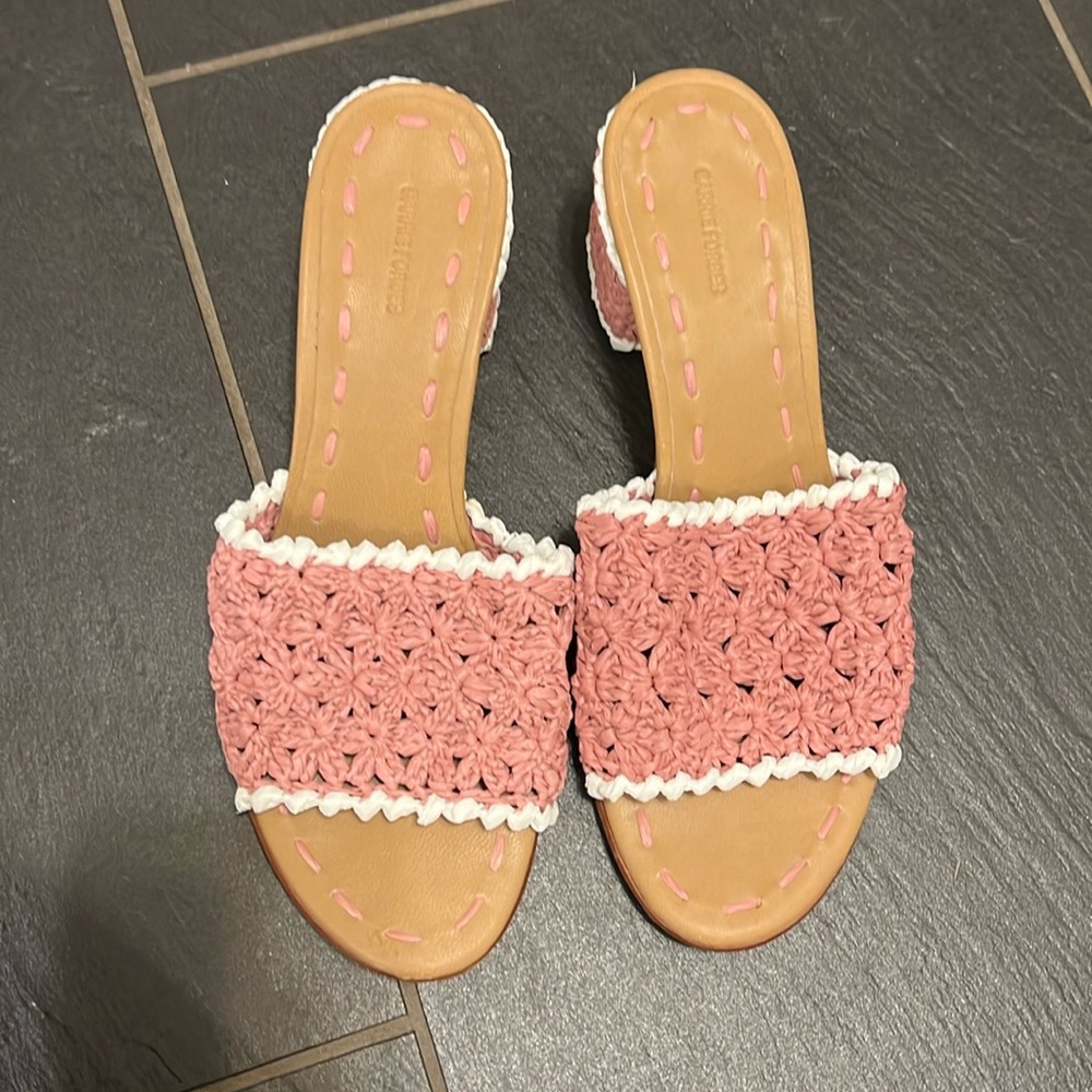Carrie Forbes Block Heel